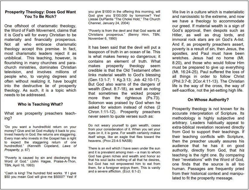 Hilltop Bible Church Position Papers, page 9